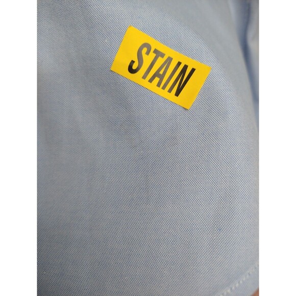 Ralph Lauren Polo Button Down Shirt Cotton Blue 16 1/2 33 Yarmouth Denim Preppy - Picture 4 of 11